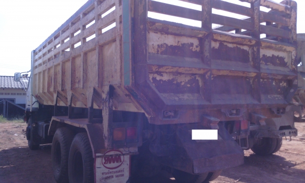 MITSUBISHI MMTFN627PNC (M6) 260 แรงม้า 2เพลาดัม กระบะท้องเรือ ปี 50