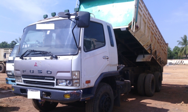 MITSUBISHI MMTFN627PNC (M6) 260 แรงม้า 2เพลาดัม กระบะท้องเรือ ปี 50