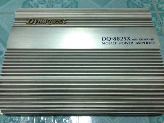 แอมป์2ch Dynaquest มือสองสภาพเดิมๆเสียงดีมากงานนอก แรงใช้ได้ ขาย 1950 บาท
