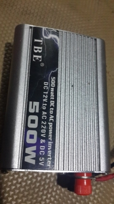 Inverter แปลงไฟ12V. เป็น 220V. และ5V ครับ