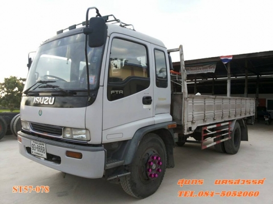 ขายด่วน รถบรรทุก 6 ล้อ ISUZU DECA 195 แรง EURO-1รถห้างแท้ ช่วงยาว 5.5M สภาพเดิมๆพร้อมใช้  ราคาสุดคุ้ม