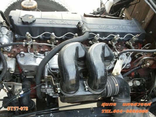 ขายด่วน รถบรรทุก 6 ล้อ ISUZU DECA 195 แรง EURO-1รถห้างแท้ ช่วงยาว 5.5M สภาพเดิมๆพร้อมใช้  ราคาสุดคุ้ม