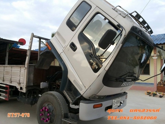 ขายด่วน รถบรรทุก 6 ล้อ ISUZU DECA 195 แรง EURO-1รถห้างแท้ ช่วงยาว 5.5M สภาพเดิมๆพร้อมใช้  ราคาสุดคุ้ม