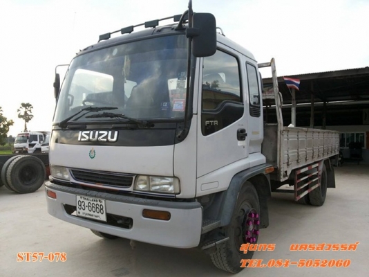 ขายด่วน รถบรรทุก 6 ล้อ ISUZU DECA 195 แรง EURO-1รถห้างแท้ ช่วงยาว 5.5M สภาพเดิมๆพร้อมใช้  ราคาสุดคุ้ม