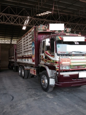 ขายรถสิบล้อ Isuzu DECA 320 คอกเกษตรดั้มเหล็ก  แม่ลูก ปี51 อู่สหกิจ รถสวยพร้อมใช้งาน ราคาต่อรองได้