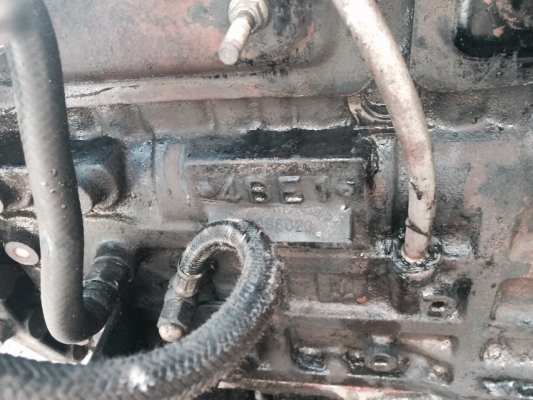 เครื่อง isuzu 4BE1 พร้อมเกียร์ เครื่องดีไม่มีไอ เอกสาร ลงเล่ม