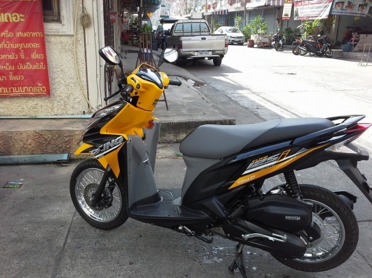 Click 125i ปี 2014 คอมบายเบรค วิ่ง 400 กม. รถไม่ถึง 2 เดือน สภาพเทพๆ น้องๆป้ายแดง เอกสารจำนำครบ ภาษี พรบ.เต็