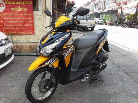 Click 125i ปี 2014 คอมบายเบรค วิ่ง 400 กม. รถไม่ถึง 2 เดือน สภาพเทพๆ น้องๆป้ายแดง เอกสารจำนำครบ ภาษี พรบ.เต็