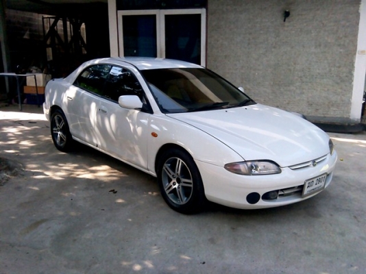 ด่วน..Sport Carมาสด้าแลนติสปี1995เครื่องเกียร์ธรรมดาสมบูรณ์สีขาวสวยช่วงล่างดีแอร์หนาวแม็ก17&quot;(พร้อมขับส่ง)