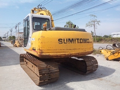 รถขุด Sumitomo SH120-3 เครื่องยนต์ Isuzu Excavator นำเข้าจากญี่ปุ่น สนใจโทร. 080-6565422 (หนิง)