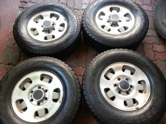 ขายล้อแท้ 6 รู  Isuzu Trooper  USA  พร้อมยาง YOKOHAMA