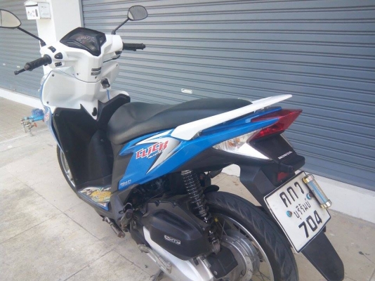 ขาย honda cilck 125i สี ฟ้า ขาว
