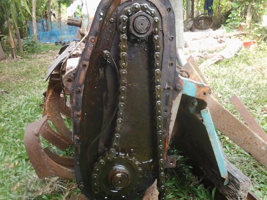 ขายตามสภาพโรต้ารี1.20ซ.มสภาพเสียต้องซ่อมโซขาด1ข้อโซ่ขาด1ข้อ