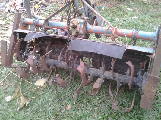 ขายตามสภาพโรต้ารี1.20ซ.มสภาพเสียต้องซ่อมโซขาด1ข้อโซ่ขาด1ข้อ