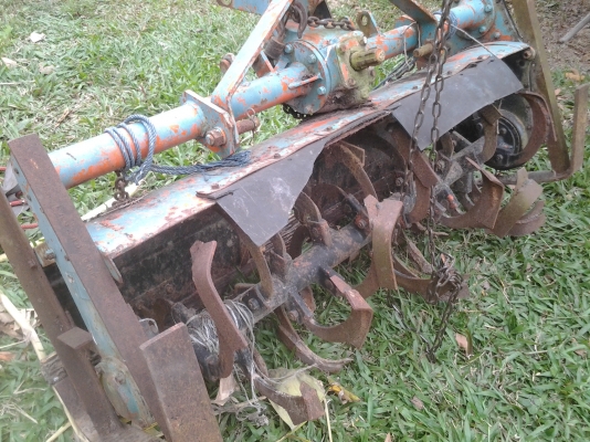 ขายตามสภาพโรต้ารี1.20ซ.มสภาพเสียต้องซ่อมโซขาด1ข้อโซ่ขาด1ข้อ