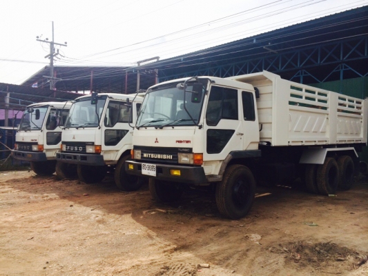 แสงฟ้าเต้นรถ///ขายรถ10ล้อดั้มมิตรซูFN527-TF 3คัน ไม่มีเทอรืโบ ยางใหม่10เส้น