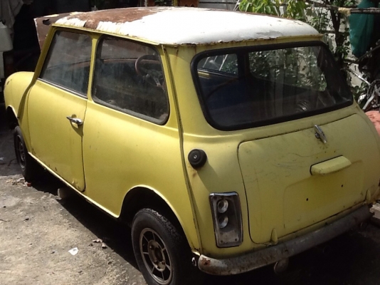 ขายซาก   mini classsic .ขาย ตามสสภาพ ใครใจรักเอาไปทำต่อราคาคุยกันได้  ใครจบเร็ว ได้ไปครับ เจ้าของไม่มีเวลาทำต่อ    รถคลาสสิค หรืออะไล่รถ   รถเก่ารถ   โบราณ  ฝากเราหาให้ได้  ทุกชนิด  ทุกรุ่น  สนใจติดต่อ     โทร   098-9964209  idline     at19902016  อีเมล