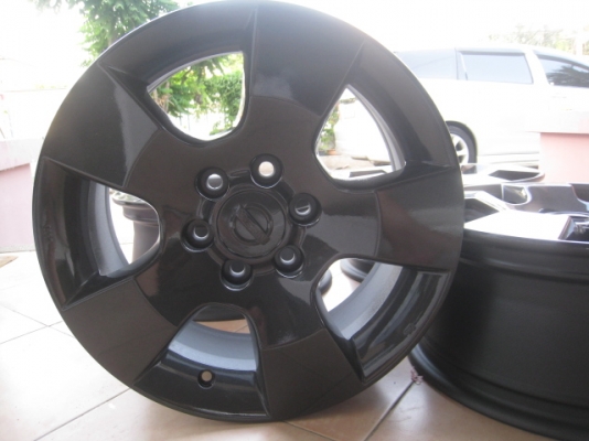 ขายล้อแม็กมือสอง nissan navara calibre 16"x7" et45 6รู114.3 ล้อทำสีมาใหม่ครับ สีเทาดำ สนใจติดต่อเล็กคลองสามครับ 081-3747940 ขายล้อแม็กมือสอง nissan navara calibre 16"x7" et45 6รู114.3 ล้อทำสีมาใหม่ครับ สีเทาดำ สนใจติดต่อเล็กคลองสามครับ 081-3747940