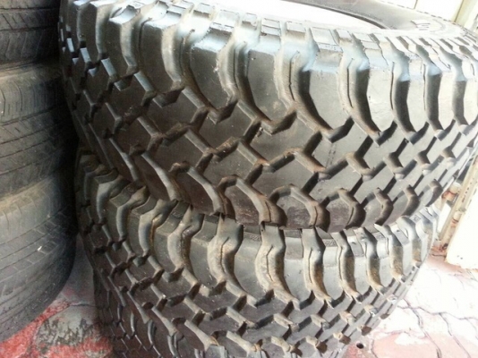 ขายลัอ 6 รู พร้อมยาง BF MUD 33 มี 1 คู่