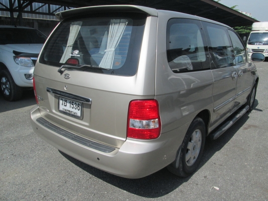 ขาย KIA Carnival GS เครื่องNissan V6 ปี03.
