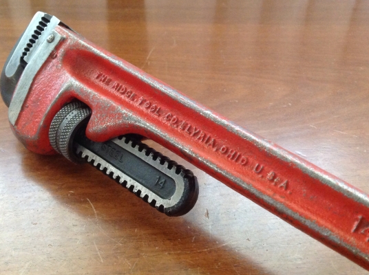 ขายประแจคอม้า Ridgid 14"