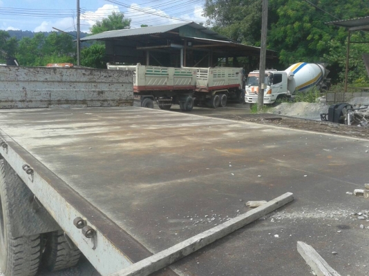 รถบรรทุก 6 ล้อ ยี่ห้อ HINO FF พื้นเรียบ