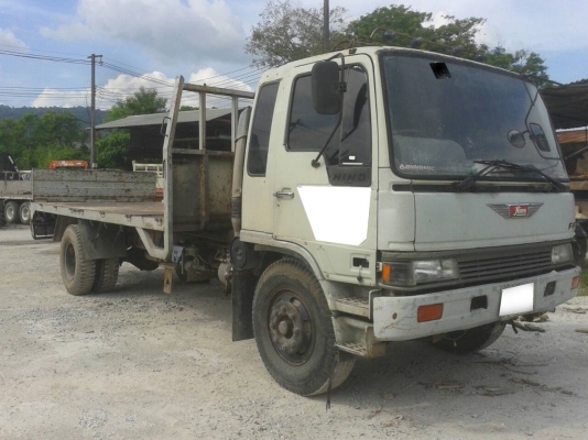 รถบรรทุก 6 ล้อ ยี่ห้อ HINO FF พื้นเรียบ