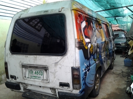 ISUZU BUDDY รถตู้บรรทุก สภาพสีสันสวยงาม พร้อมใชงาน