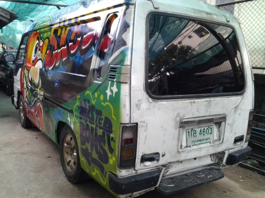 ISUZU BUDDY รถตู้บรรทุก สภาพสีสันสวยงาม พร้อมใชงาน