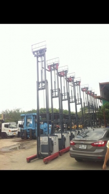 รถยกไฟฟ้ายืนขับ นำเข้า เสาสูง 3 เมตร - 7 เมตร ขายส่งท้ายปีเก่าราคาส่ง เริ่มตัน 99,999 บาท