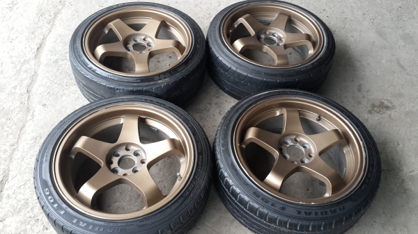 Nismo ขอบ 17 4รู100/114 แถมยาง