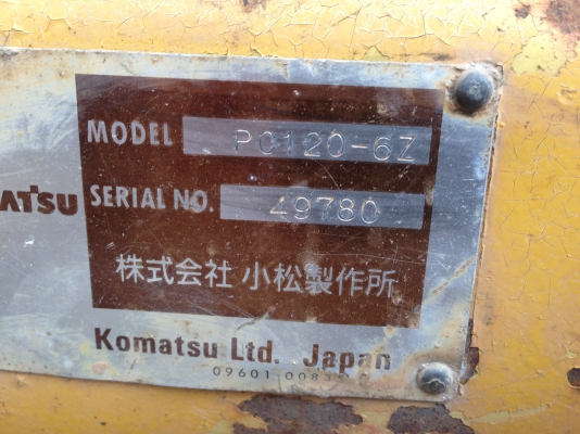 KOMATSU PC120-6 เก่านอก เอวแน่น ปั็มแรง สภาพพร้อมใช้ สุดๆเอาไปแบ่งกันใช้ได้เลยครับ น้องร็อค จัดหั้ย สนใจโทร สอบถามได้ 081-8535656 KOMATSU PC120-6 เก่านอก เอวแน่น ปั็มแรง สภาพพร้อมใช้ สุดๆเอาไปแบ่งกันใช้ได้เลยครับ น้องร็อค จัดหั้ย สนใจโทร สอบถามได้ 081-8535656