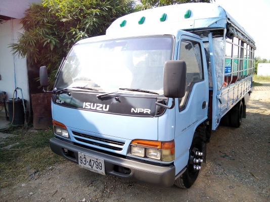 6 ล้อกลาง  ISUZU  NPR66PX5-T  120  แรงม้า  * ยาว 5.00 ม. *  รถสวยเดิม+สวยจริง   * พร้อมใช้งาน *  รถห้างแท้  *  มีเล่มพร้อมโอน *