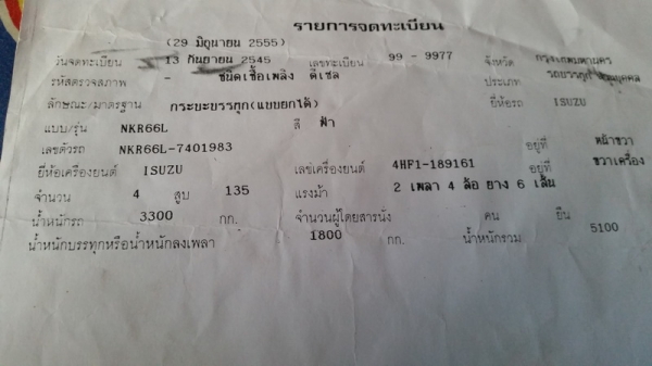 ขาย6ล้อดั้ม nkr135แรงปี45 สวยๆพร้อมใช้แอร์เย็นๆเล่มพร้อมโอน ขาย6ล้อดั้ม nkr135แรงปี45 สวยๆพร้อมใช้แอร์เย็นๆเล่มพร้อมโอน