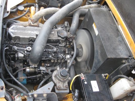 ขาย โฟล์คลิฟท์ TCM fd 10 c 12 ขนาดยก 1 ตัน  เสาสูง 3 ม. เครื่องดีเซล 95000 บาท