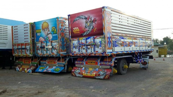 ขายด่วนลูกพ่วงดัมพ์ 3 เพลา  โทร. 086-3015044  รถใหม่ยางพร้อมกระทะ 13 ชุด