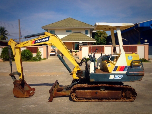 รถขุด YANMAR B27 มือสอง นำเข้า จากญี่ปุ่นแท้ๆ
