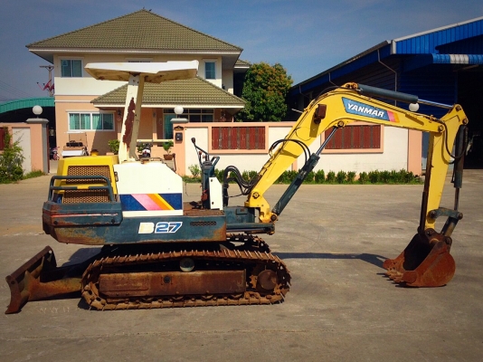 รถขุด YANMAR B27 มือสอง นำเข้า จากญี่ปุ่นแท้ๆ
