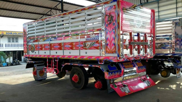 ขายด่วนลูกพ่วงดัมพ์ 3 เพลา  โทร. 086-3015044  รถใหม่ยางพร้อมกระทะ 13 ชุด