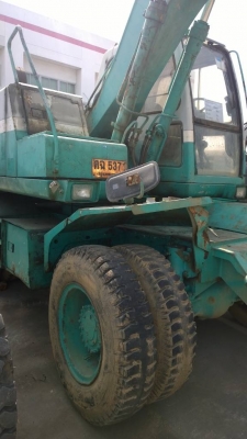 ขายรถขุดล้อยาง มี 3 คัน KOBELCO- SK100 M3/M5 ขายรถขุดล้อยาง มี 3 คัน KOBELCO- SK100 M3/M5