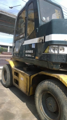 ขายรถขุดล้อยาง มี 3 คัน KOBELCO- SK100 M3/M5