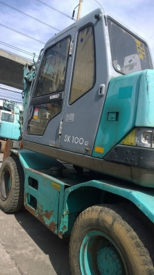 ขายรถขุดล้อยาง มี 3 คัน KOBELCO- SK100 M3/M5 ขายรถขุดล้อยาง มี 3 คัน KOBELCO- SK100 M3/M5