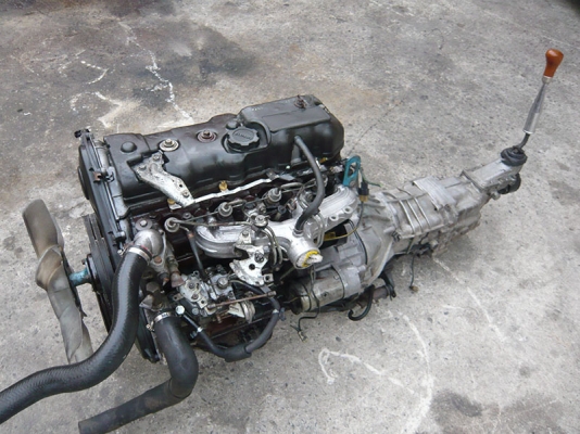 ขายเครื่องยนต์ดีเซล Toyota 2L พร้อมเลข