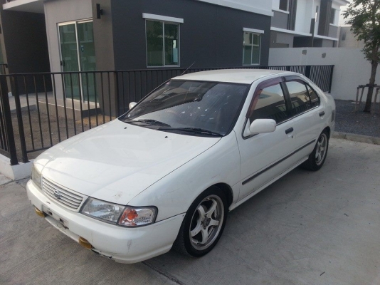 ขายซันนี่B14ปี95 แต่งสวย ติดแก๊สแล้ว แม๊ก volk challenge ขับดีพร้อมเที่ยวปีใหม่