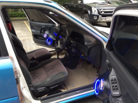 ขายรถมาสด้า323 ปี94 เครื่อง 1.6 เกียร์ออโต้ ติดแก๊ส LPG เพาเวอร์ ไฟฟ้าทั้งคัน เครื่องเสียงชุดใหญ่ เปิดดังลั่น แอร์เย็นฉ่ำ ตัวถังเดิม สีเต็ม แม็กสปาโก้15&quot; ยางใหม่ๆ4เส้น รถขับดี พร้อมใช้  เครื่องเสียง+แม็กยางใหม่ ก็คุ้มแล้วครับ ภาษีปี58