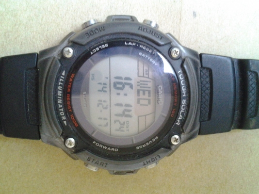 นาฬิกา casio รุ่น W-S200H tough solar