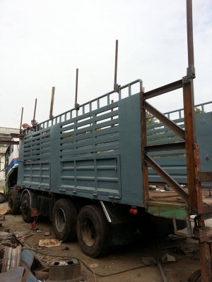 ขาย Hino 12 ล้อ เครื่องยนต์ K13C เทอร์โบ คอมมอลเรล 370 แรงม้า พร้อมใช้งานบรรทุกอ้อย