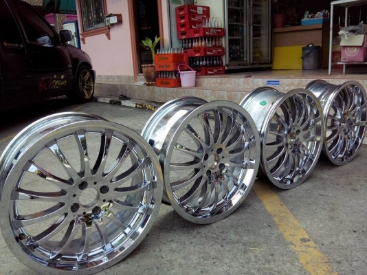 Vip โคเมี่ยม 18 4รู100et40กว้าง7.5 ไม่คด ไม่ดุ้งเดิมๆ ไม่มีเกลือ