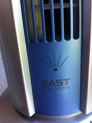 พัดลมแนวตั้งทรงสูง 43 ซม ปรับสปีดได้ 3 ระดับ มีระบบตั้งเวลาการทำงาน มี UV