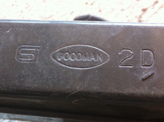 ชุดม่แรงยกรถ GOODMAN แบบหมุนขึ้นลงพร้อมเครื่องมือถอดน็อตล้อและข้อต่อหมุน